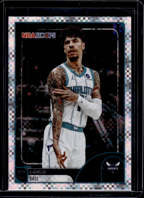 2025-26 Hoops #185 LaMelo Ball Pixel Burst