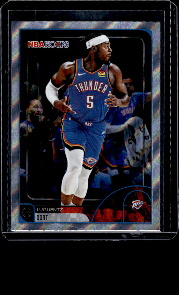 2025-26 Hoops #202 Luguentz Dort Rainbow