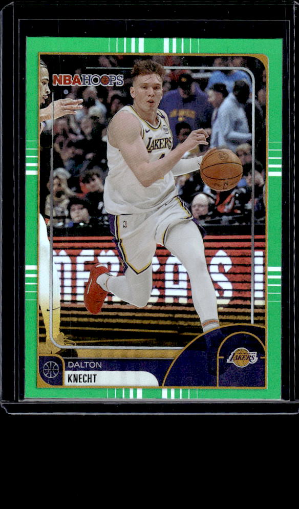 2025-26 Hoops #260 Dalton Knecht Green Hoops