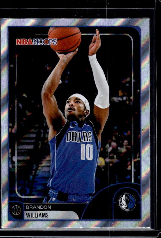 2025-26 Hoops #15 Brandon Williams Rainbow