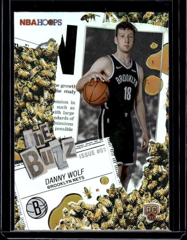 2025-26 Hoops #TB-27 Danny Wolf The Buzz