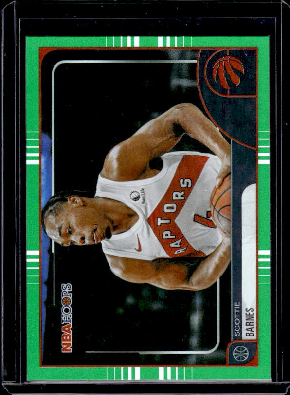 2025-26 Hoops #234 Scottie Barnes Green Hoops