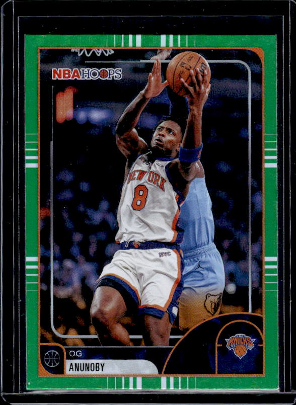 2025-26 Hoops #3 OG Anunoby Green Hoops