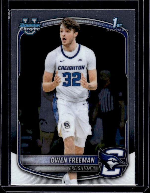 2025-26 Bowman #BCP-32 Owen Freeman Chrome Prospects