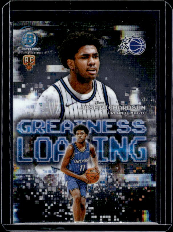 2025-26 Bowman #GL-25 Jase Richardson Greatness Loading