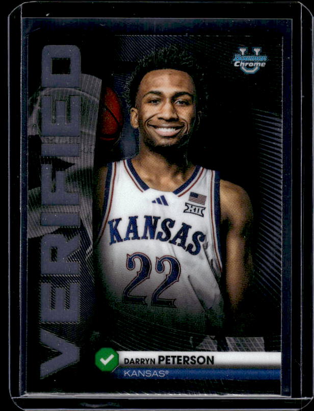 2025-26 Bowman #BV-2 Darryn Peterson Bowman Verified