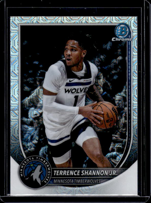 2025-26 Bowman #BCV-105 Terrence Shannon Jr. Chrome Mojo Refractors