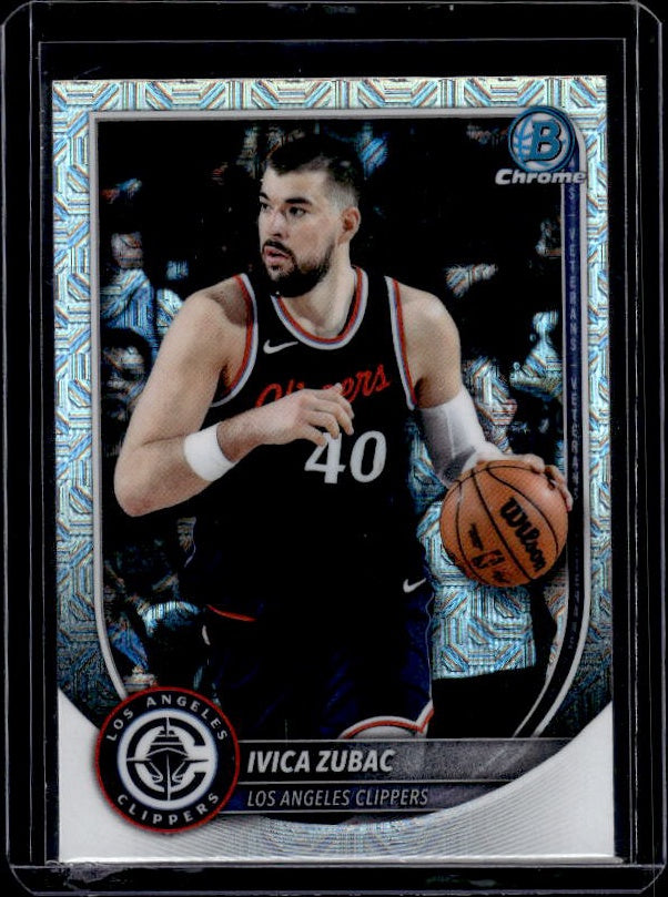 2025-26 Bowman #BCV-120 Ivica Zubac Chrome Mojo Refractors