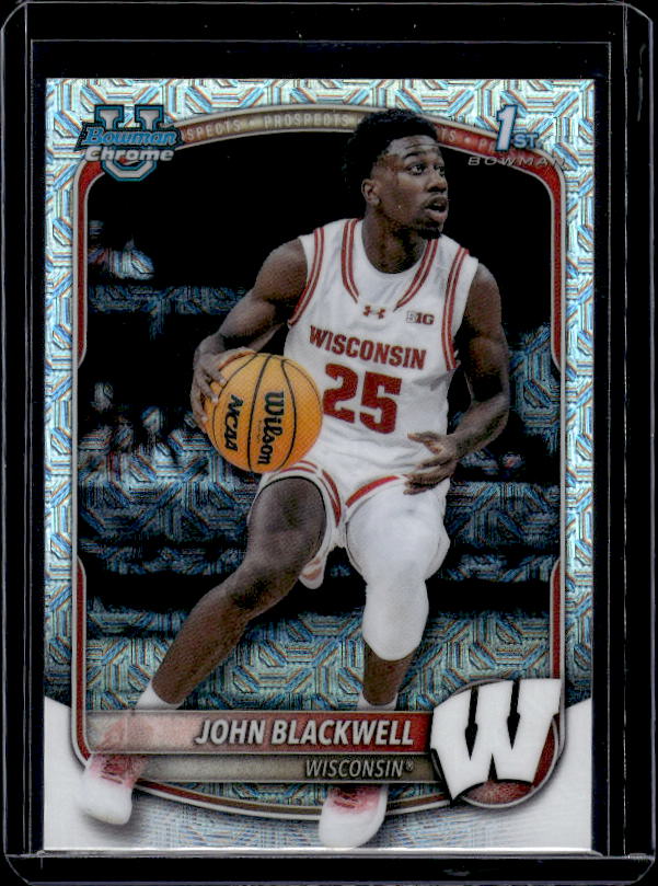 2025-26 Bowman #BCP-78 John Blackwell Chrome Prospects Mojo Refractor