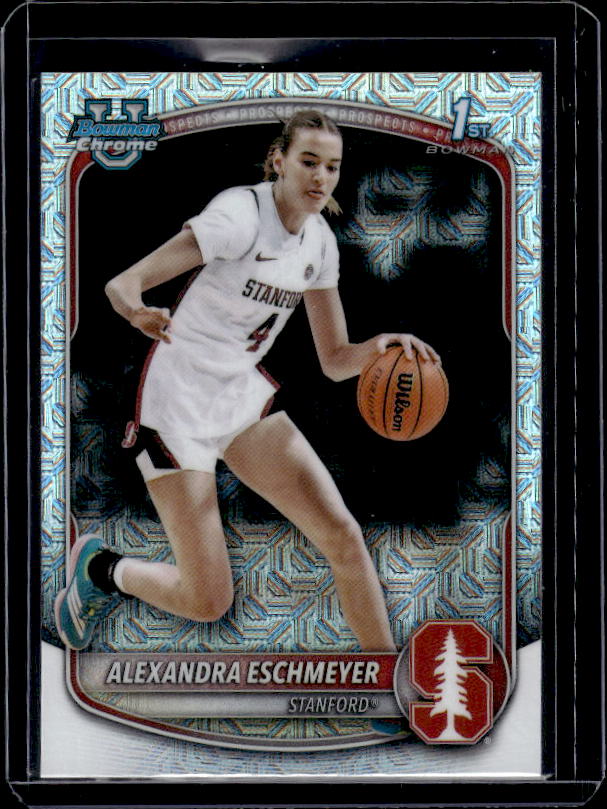 2025-26 Bowman #BCP-75 Alexandra Eschmeyer Chrome Prospects Mojo Refractor