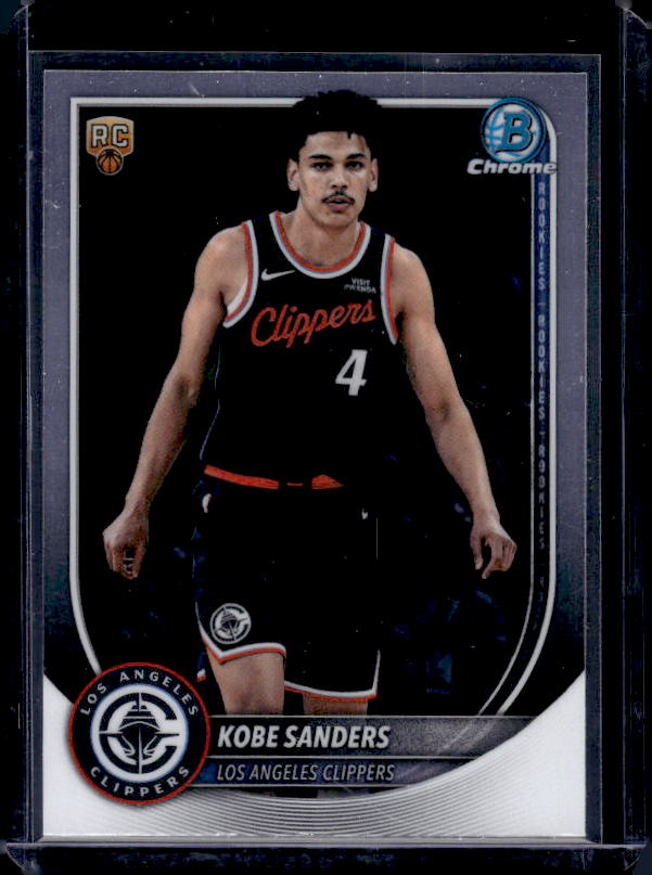 2025-26 Bowman #BCV-47 Kobe Sanders Chrome