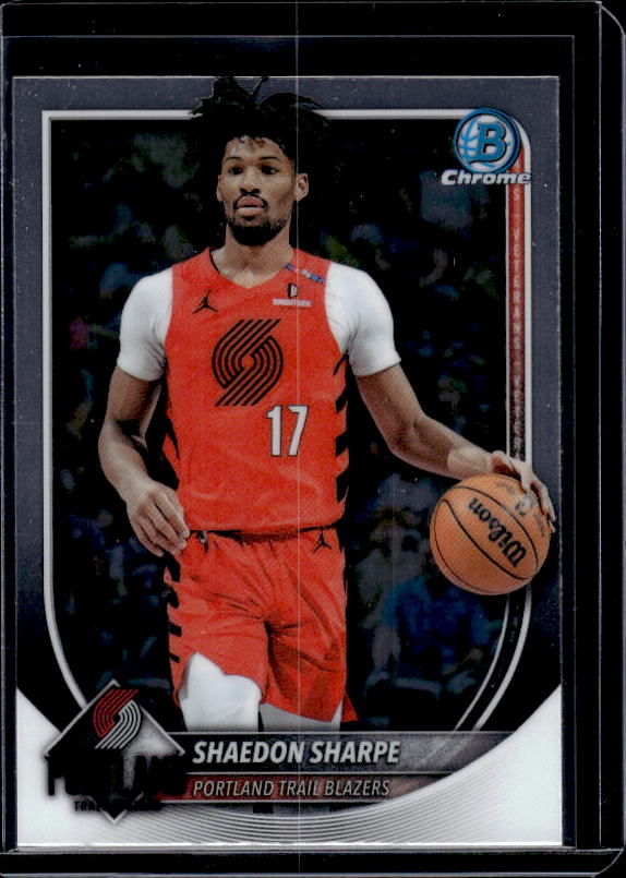 2025-26 Bowman #BCV-110 Shaedon Sharpe Chrome