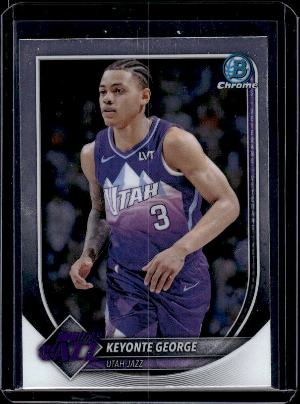 2025-26 Bowman #BCV-189 Keyonte George Chrome