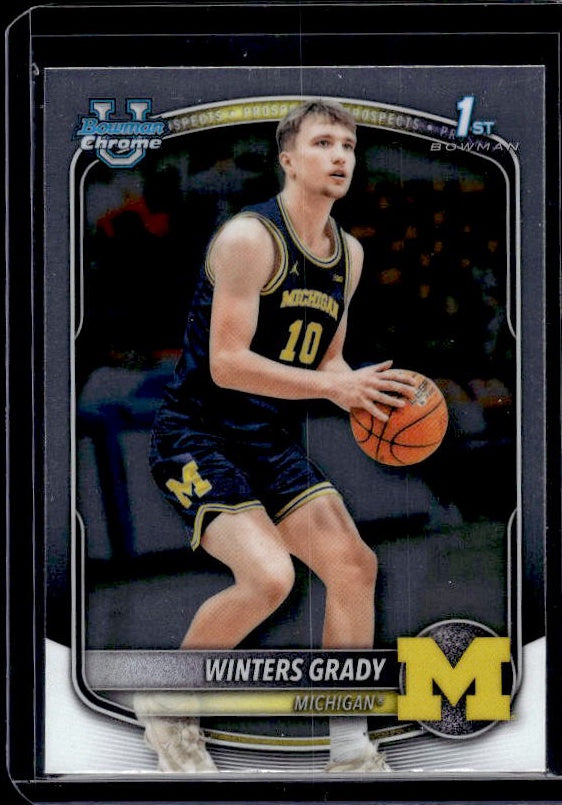 2025-26 Bowman #BCP-67 Winters Grady Chrome Prospects