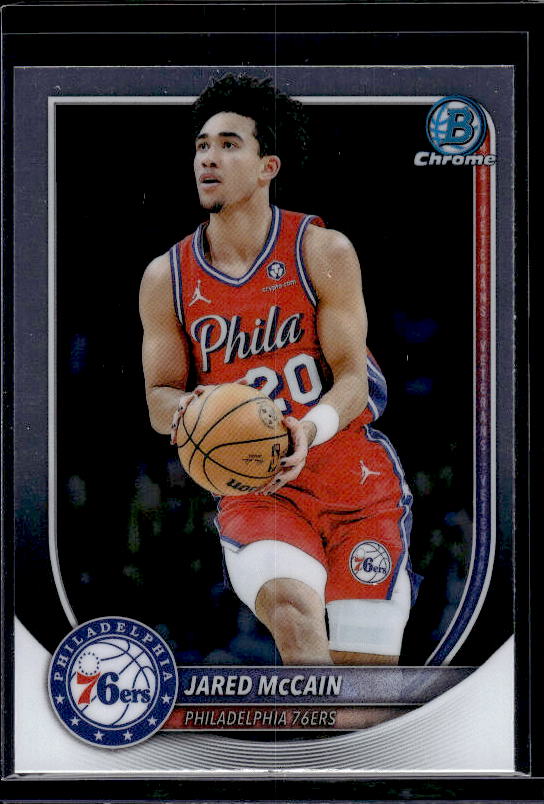 2025-26 Bowman #BCV-65 Jared McCain Chrome