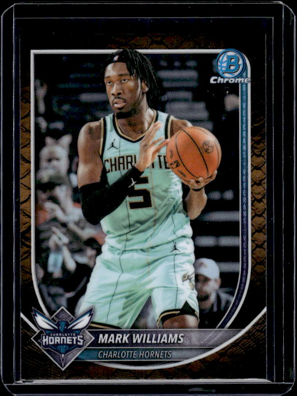 2025-26 Bowman #BCV-168 Mark Williams Chrome Reptilian Refractors