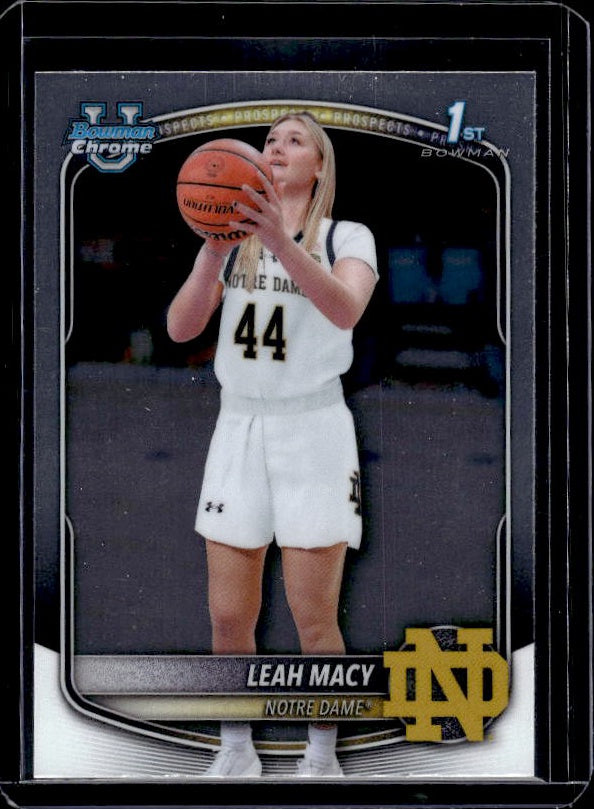 2025-26 Bowman #BCP-61 Leah Macy Chrome Prospects