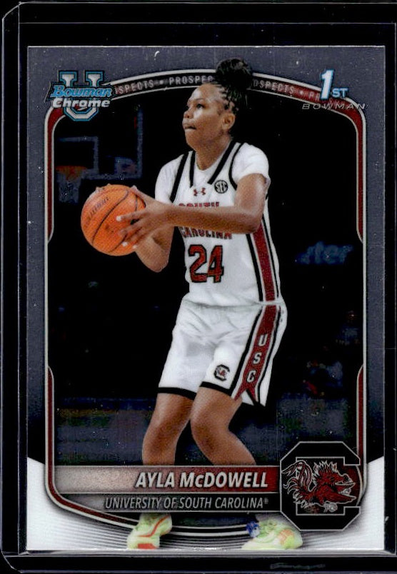 2025-26 Bowman #BCP-84 Ayla McDowell Chrome Prospects
