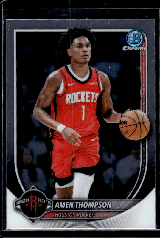 2025-26 Bowman #BCV-134 Amen Thompson Chrome