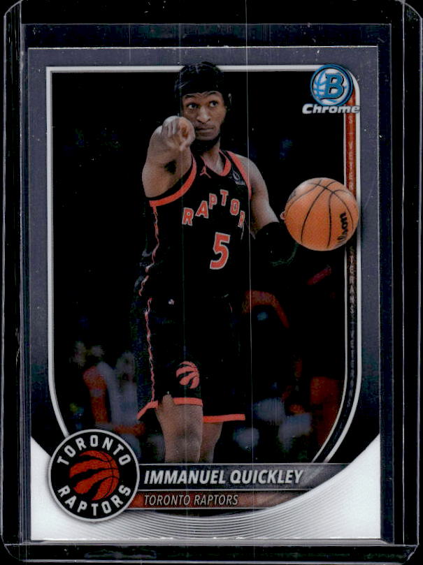 2025-26 Bowman #BCV-69 Immanuel Quickley Chrome