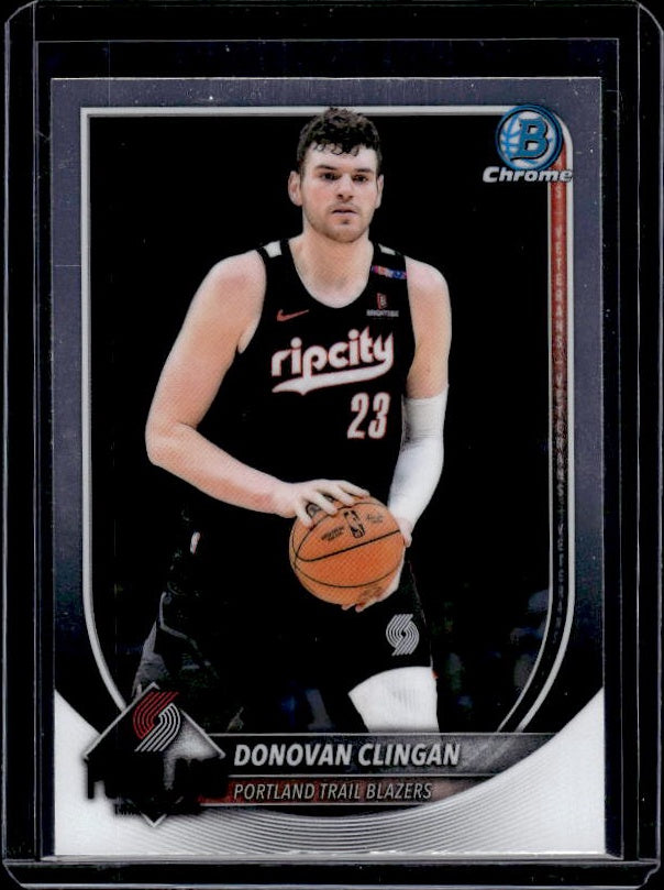2025-26 Bowman #BCV-188 Donovan Clingan Chrome