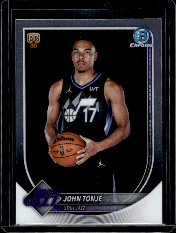 2025-26 Bowman #BCV-49 John Tonje Chrome