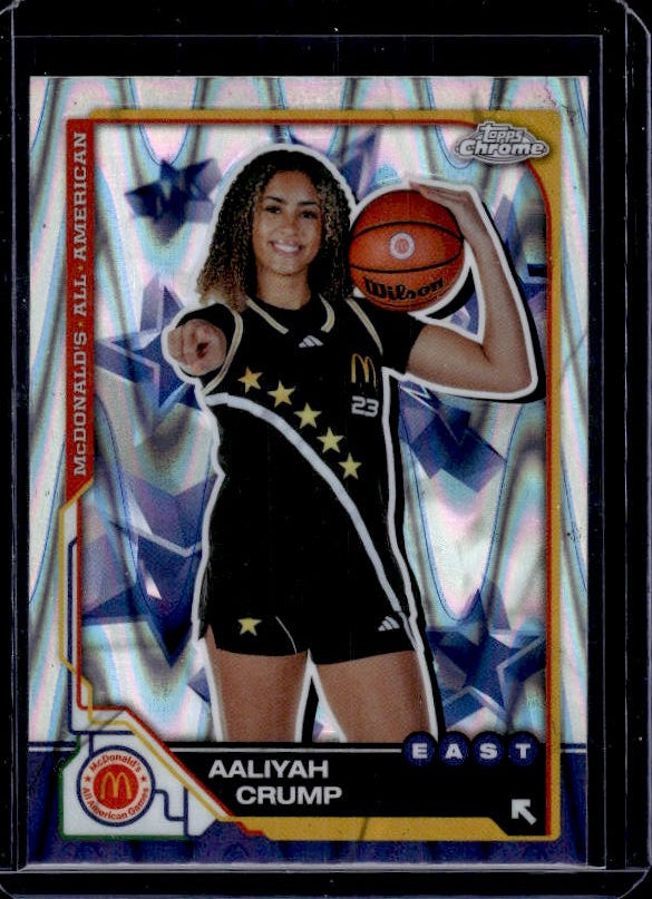 2025 Topps Chrome McDonald's All American #16 Aaliyah Crump