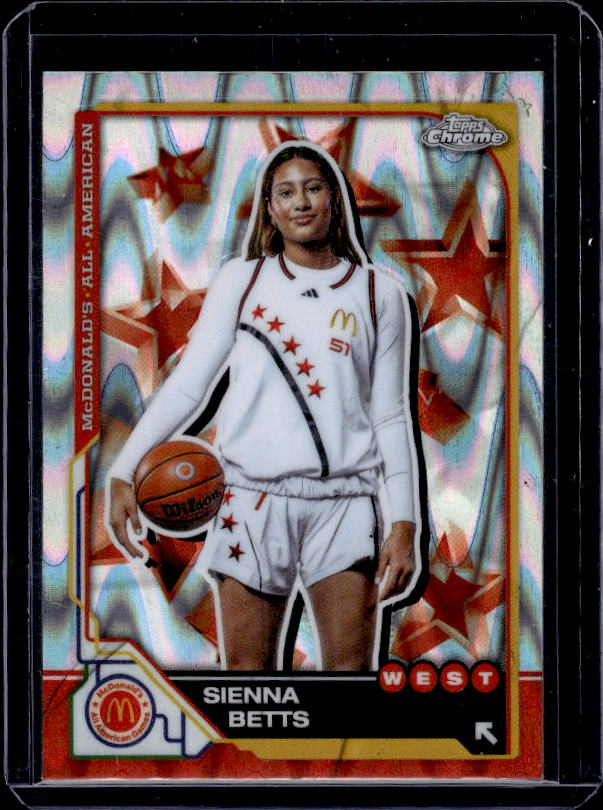 2025 Topps Chrome McDonald's All American #38 Sienna Betts