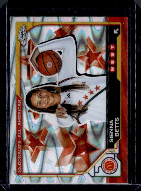 2025 Topps Chrome McDonald's All American #76 Sienna Betts