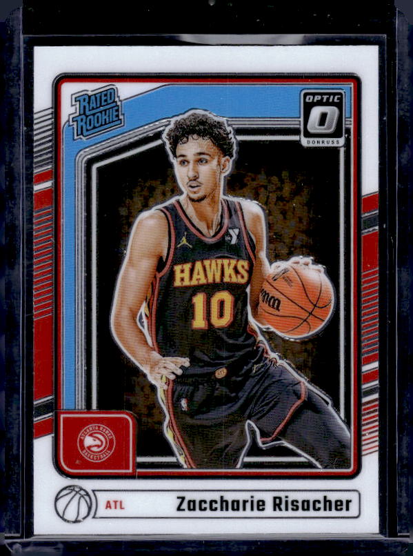 2024-25 Donruss Optic #268 Zaccharie Risacher