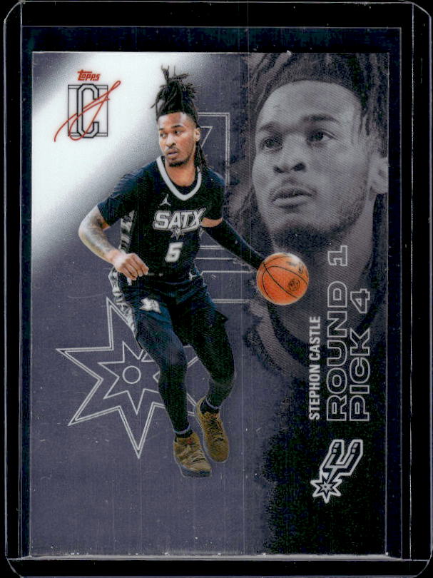 2025-26 Topps Signature Class #53 Stephon Castle Chrome