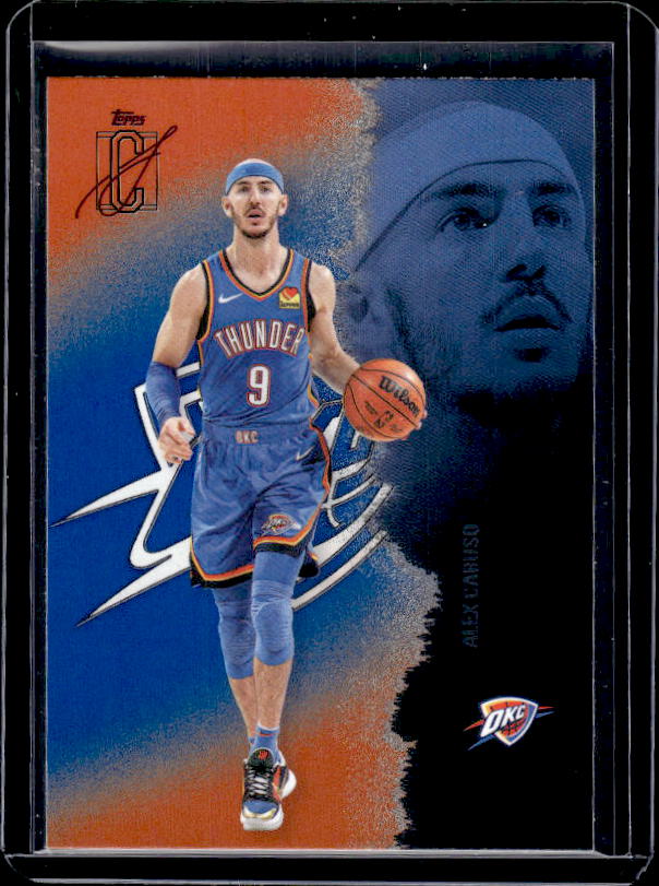 2025-26 Topps Signature Class #97 Alex Caruso Blue & Orange