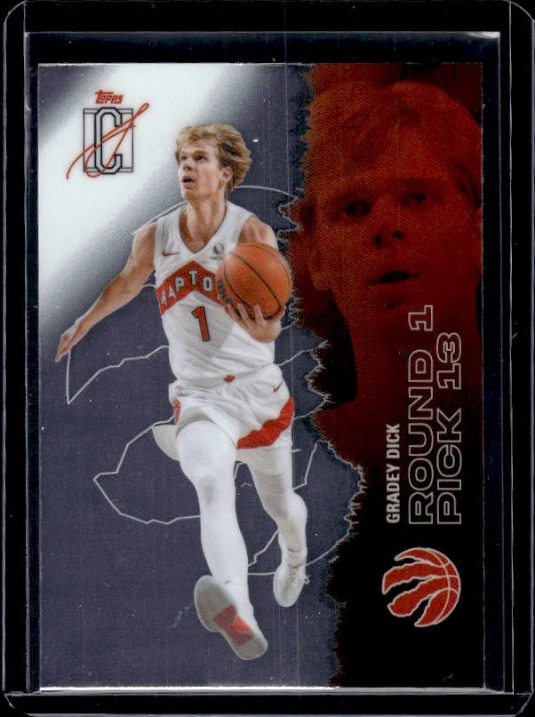 2025-26 Topps Signature Class #6 Gradey Dick Chrome