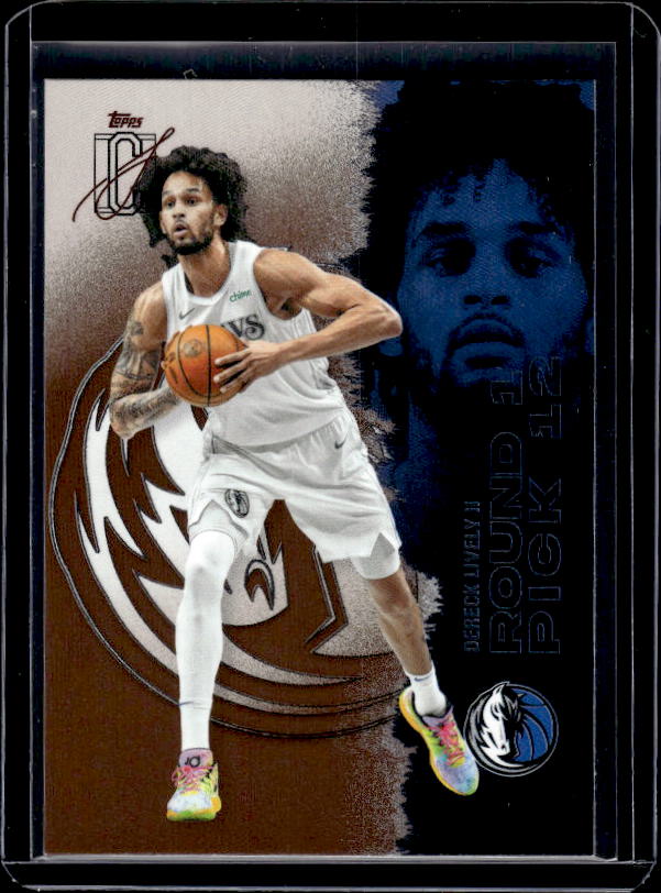2025-26 Topps Signature Class #86 Dereck Lively II Bronze