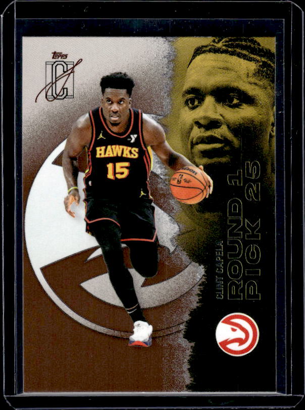 2025-26 Topps Signature Class #48 Clint Capela Bronze