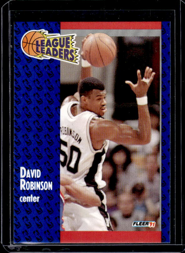 1991-92 Fleer #225 David Robinson