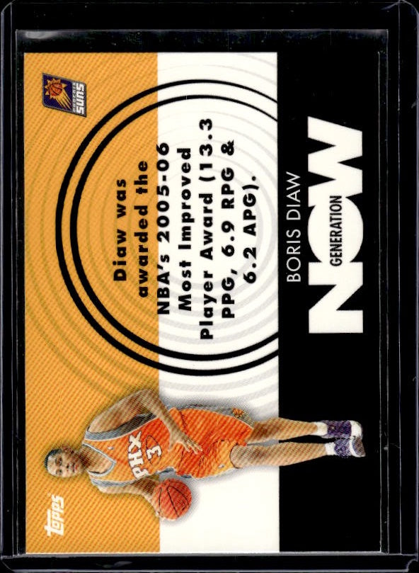 2007-08 Topps #GN25 Boris Diaw Generation Now