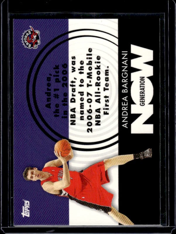 2007-08 Topps #GN27 Andrea Bargnani Generation Now