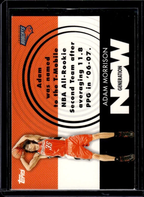 2007-08 Topps #GN30 Adam Morrison Generation Now