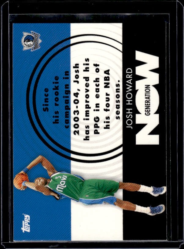 2007-08 Topps #GN5 Josh Howard Generation Now