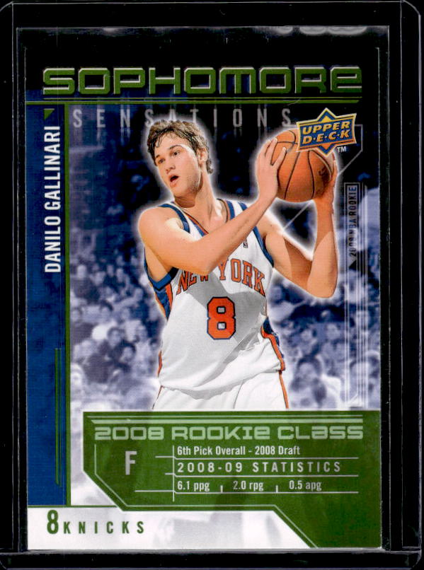 2009-10 Upper Deck #SS-DG Danilo Gallinari Sophomore Sensations