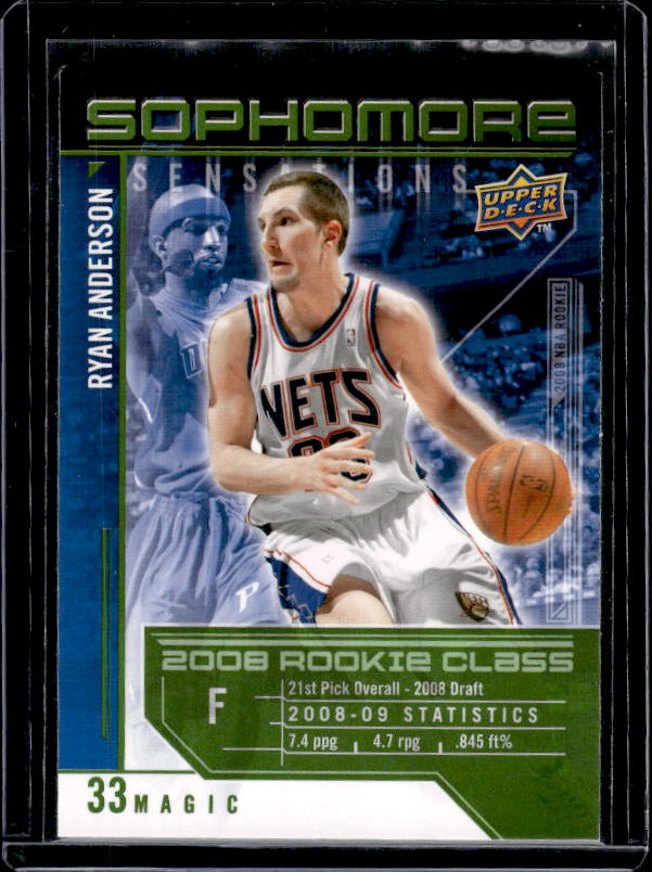 2009-10 Upper Deck #SS-RA Ryan Anderson Sophomore Sensations