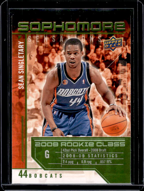 2009-10 Upper Deck #SS-SS Sean Singletary Sophomore Sensations