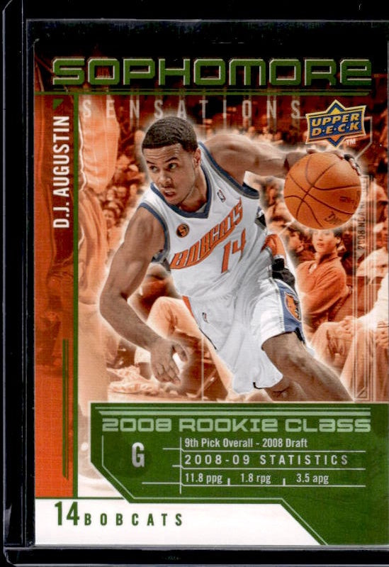 2009-10 Upper Deck #SS-DA D.J. Augustin Sophomore Sensations