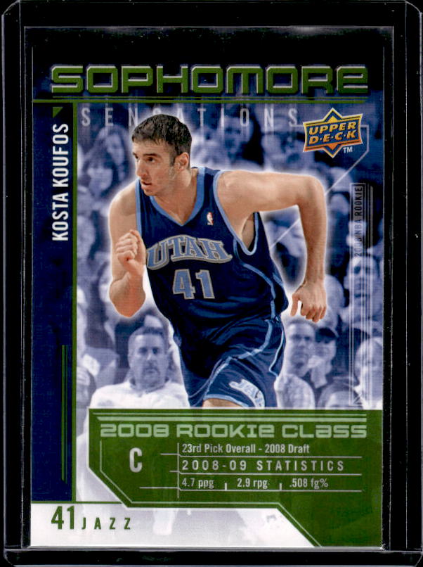 2009-10 Upper Deck #SS-KK Kosta Koufos Sophomore Sensations