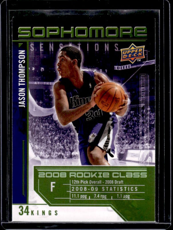 2009-10 Upper Deck #SS-JT Jason Thompson Sophomore Sensations