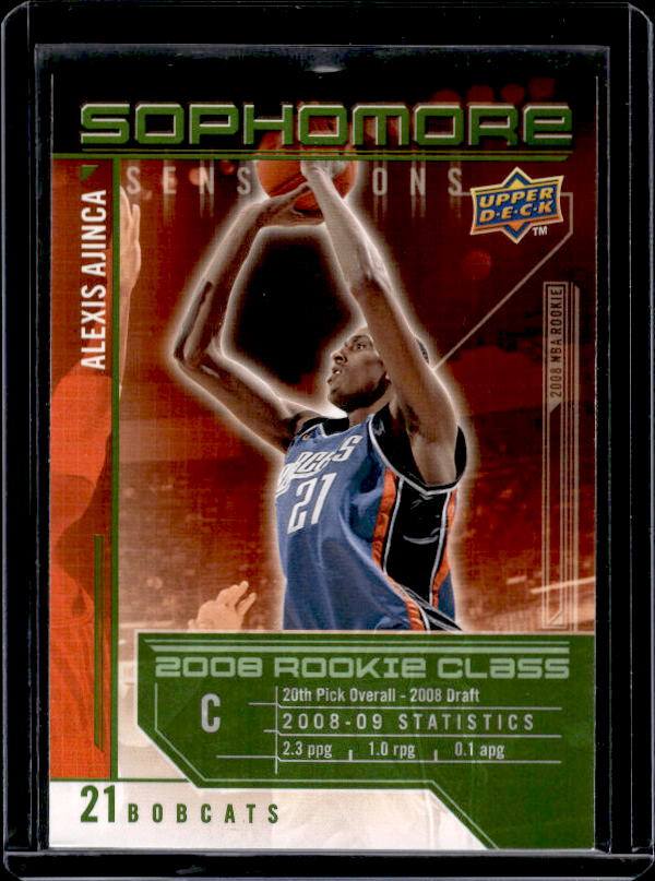 2009-10 Upper Deck #SS-AA Alexis Ajinca Sophomore Sensations