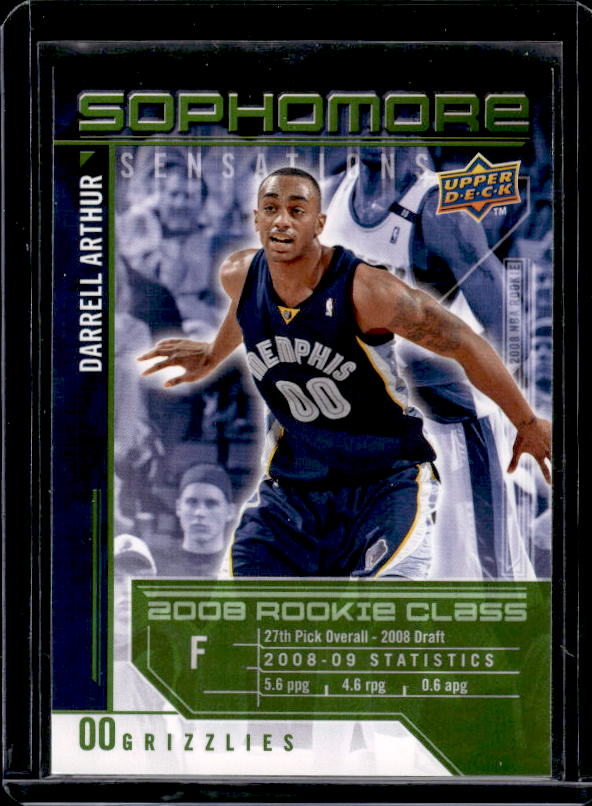 2009-10 Upper Deck #SS-AR Darrell Arthur Sophomore Sensations