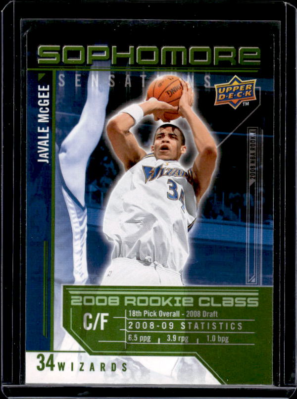 2009-10 Upper Deck #SS-JM Javale McGee Sophomore Sensations