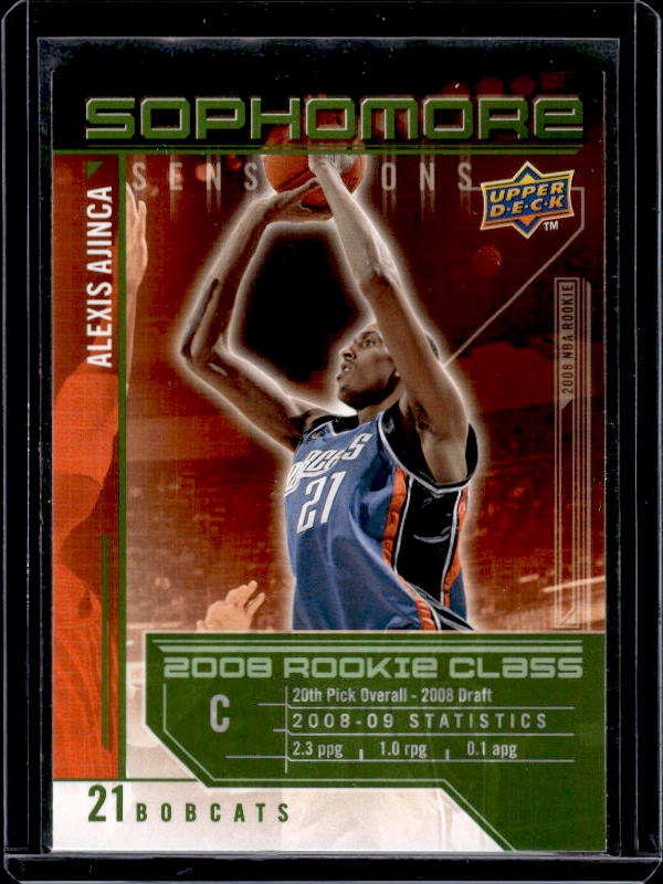 2009-10 Upper Deck #SS-AA Alexis Ajinca Sophomore Sensations